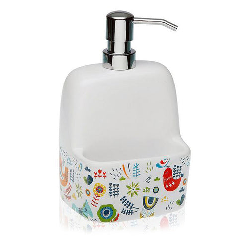 Soap Dispenser Manaia Ceramic BigBuy Home