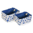 Basket set Textile (2 Pieces) (35 x 16 x 25 cm) BigBuy Home