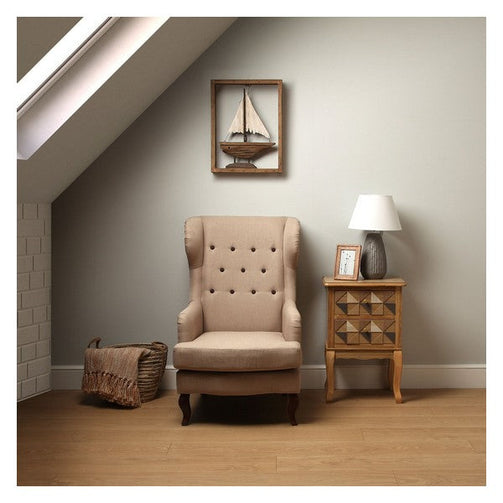 Painting Metal Candle maker (6,5 x 44 x 34,5 cm) BigBuy Home