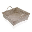 Multi-purpose basket Marine algae (28 x 8 x 28 cm) BigBuy Home