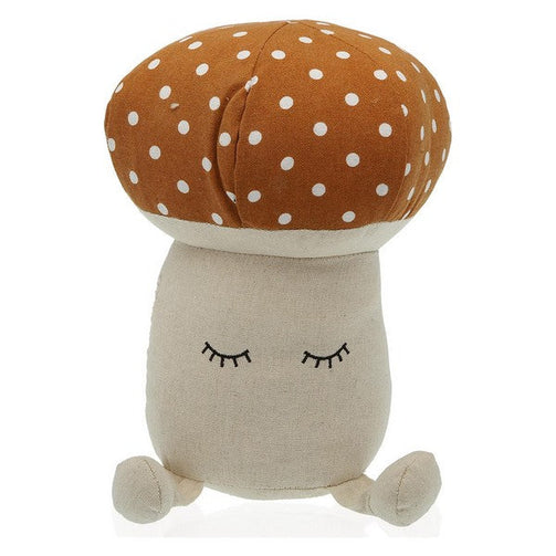 Door stop Polyester Mushroom BigBuy Home