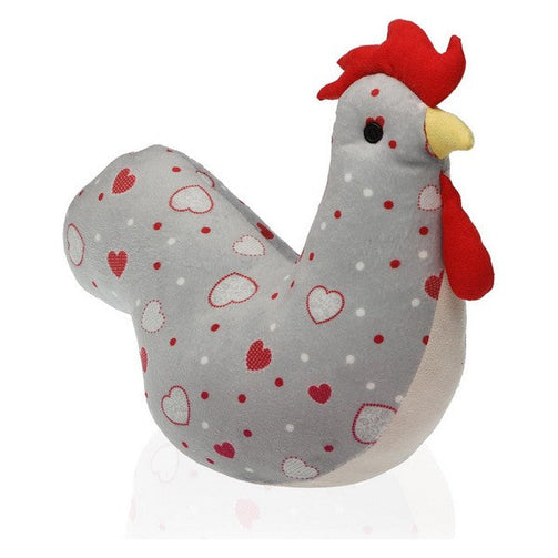 Door stop Kamira Textile Rooster BigBuy Home