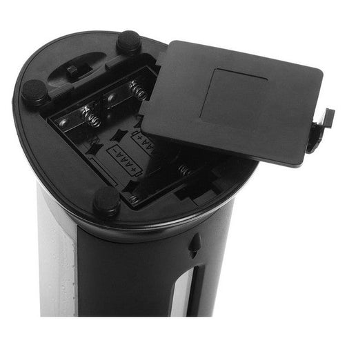 Automatic Soap Dispenser with Sensor ABS Black BigBuy Home