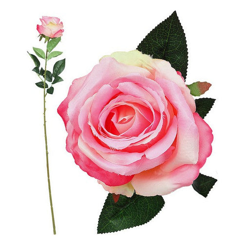 Decorative Flower Pink 113359 (75 Cm) BigBuy Home