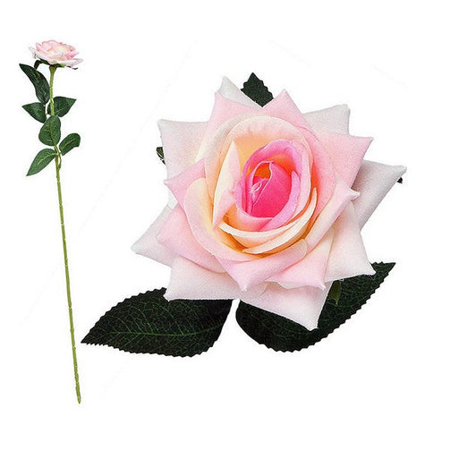 Decorative Flower Pink 1123649 (50 Cm) BigBuy Home