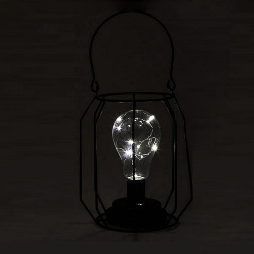 LED Lamp Lantern 114066 BigBuy Home