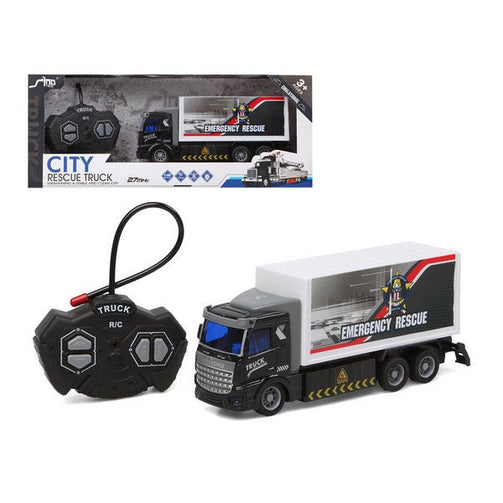 Radio-controlled Truck Emergency Rescue Black BigBuy Fun