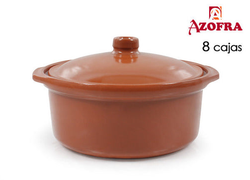 Saucepan Azofra Cocote Baked clay Azofra