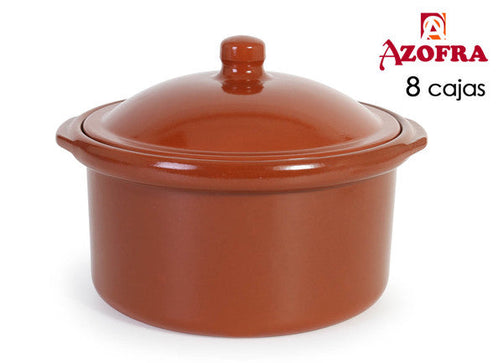 Saucepan Azofra Cocote Baked clay Azofra