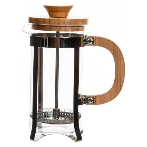 Cafetière with Plunger Dekodonia Bamboo Stainless steel (350 ml) Dekodonia