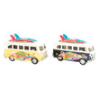 Vehicle Dekodonia Flower Power Vintage Van (2 pcs) Dekodonia