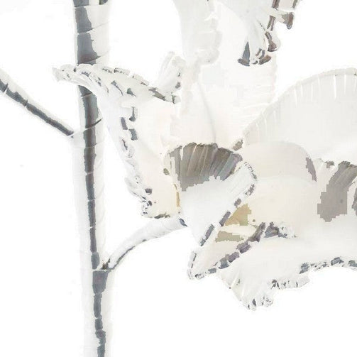 Decorative Flower Dekodonia White EVA (Ethylvynilacetate) (30 x 134 cm) Dekodonia