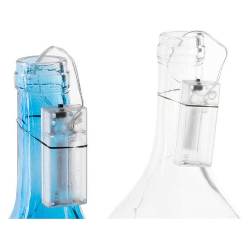 LED Bottle Dekodonia Crystal Mediterranean (14 x 54 cm) (4 pcs) Dekodonia