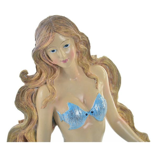 Decorative Figure Dekodonia Mermaid Resin (14 x 9 x 30 cm) Dekodonia