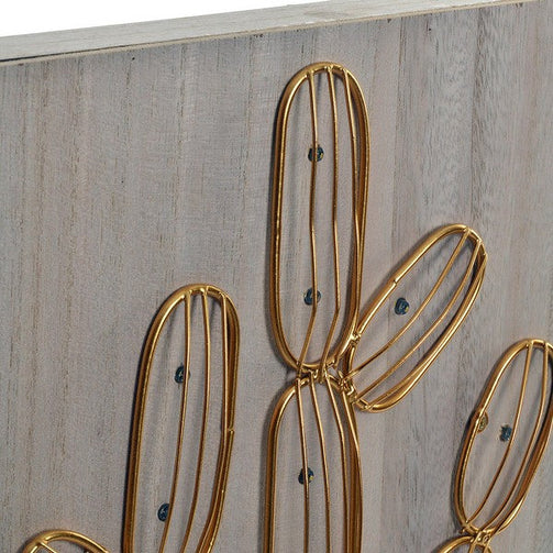 Wall Decoration Dekodonia Wood Metal Boho Dekodonia