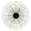 Wall Decoration Dekodonia Flower Metal Crystal Chic Dekodonia