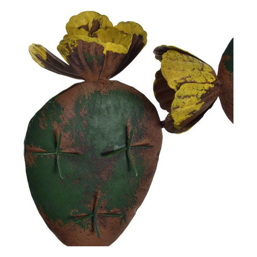 Garden statues Dekodonia Cactus Metal (32 x 16 x 54 cm) Dekodonia