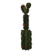 Garden statues Dekodonia Cactus Metal (17 x 17 x 70 cm) Dekodonia