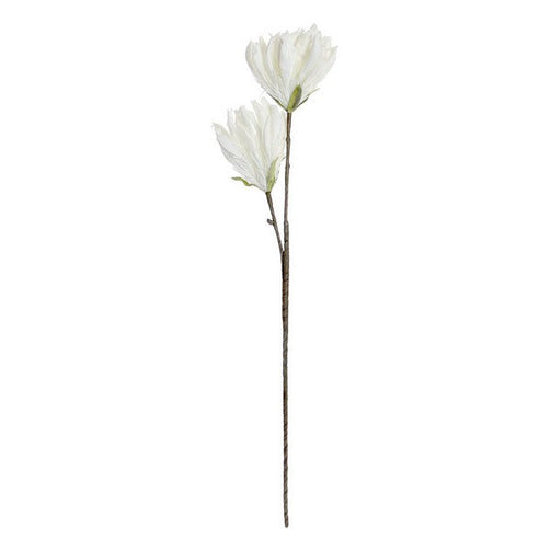 Decorative Flower Dekodonia White EVA (Ethylvynilacetate) (25 x 97 cm) Dekodonia