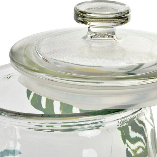 Glass Jar Dekodonia Tropical (18 x 18 x 26 cm) Dekodonia