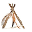 Dream Catcher Dekodonia Polyester Wood Feathers (32 x 2 x 63 cm) Dekodonia