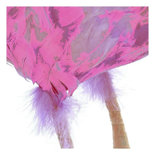 Decorative Figure Dekodonia Feather Tropical Flamenco Dekodonia