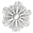 Wall Decoration Dekodonia Metal Mirror Chic Dekodonia