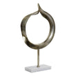 Decorative Figure Dekodonia Aluminium Marble (34 x 10 x 55 cm) Dekodonia