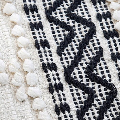 Carpet Dekodonia Laaj White Cotton (230 x 160 cm) Dekodonia
