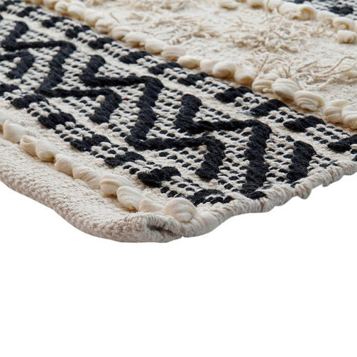 Carpet Dekodonia Laaj White Cotton (230 x 160 cm) Dekodonia