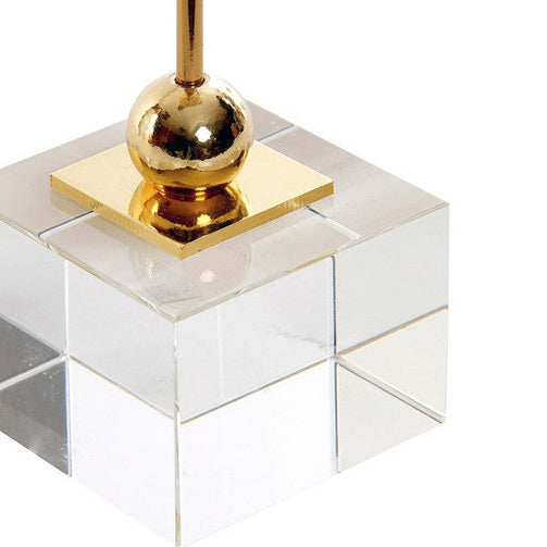 Decorative Figure Dekodonia Polyester Metal Crystal Shells (11 x 11 x 32 cm) Dekodonia