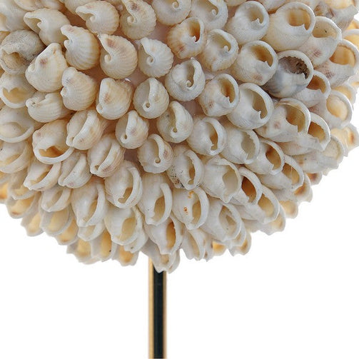 Decorative Figure Dekodonia Polyester Metal Crystal Shells (11 x 11 x 27 cm) Dekodonia