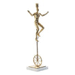 Decorative Figure Dekodonia Metal Resin Marble (17 x 10 x 42 cm) Dekodonia