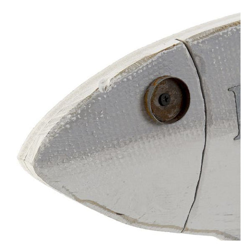 Wall Decoration Dekodonia Beach Wood Fish Dekodonia