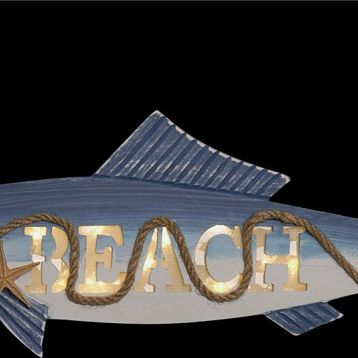 Wall Decoration Dekodonia Fish MDF Wood (49 x 5 x 17 cm) Dekodonia
