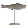 Decorative Figure Dekodonia Wood Metal Fish (61 x 9 x 51 cm) Dekodonia