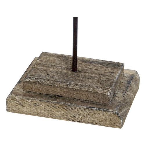 Decorative Figure Dekodonia Wood Metal (17 x 8 x 38 cm) Dekodonia