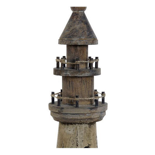 Decorative Figure Dekodonia Headlight Wood (15 x 15 x 50 cm) Dekodonia