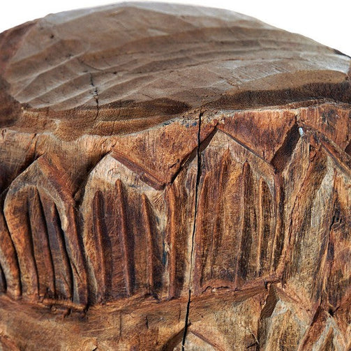 Decorative Figure Dekodonia Mango wood Natural (25 x 15 x 68 cm) Dekodonia