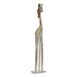 Decorative Figure Dekodonia Zebra Bamboo (19 x 12 x 99 cm) Dekodonia