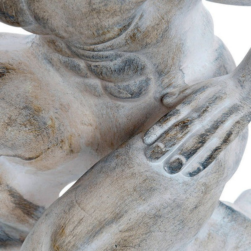 Decorative Figure Dekodonia Resin Stone Men (26 x 21 x 29 cm) Dekodonia