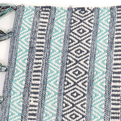 Carpet Dekodonia Blue Cotton (230 x 160 cm) Dekodonia