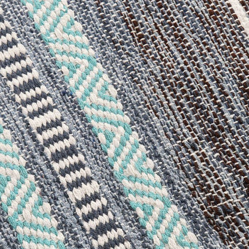 Carpet Dekodonia Blue Cotton (230 x 160 cm) Dekodonia