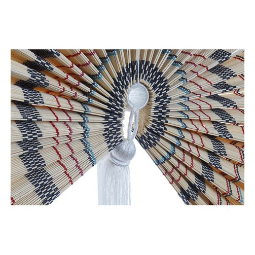 Wall Decoration Dekodonia Bamboo Oriental Fan Dekodonia