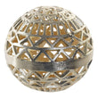 Decorative bauble Dekodonia Aluminium Geometric (17 x 17 x 17 cm) Dekodonia