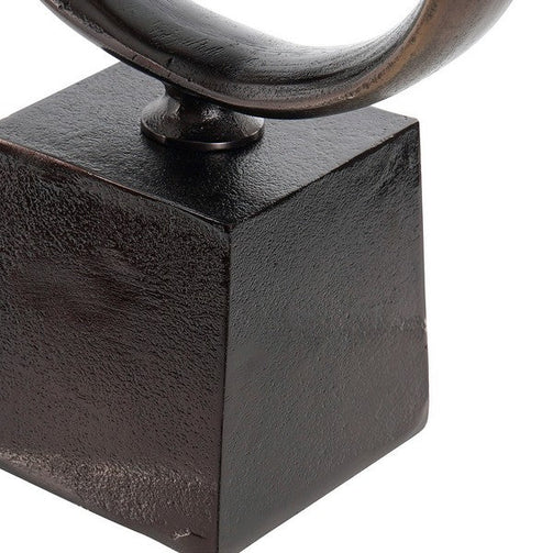 Decorative Figure Dekodonia Deepak Aluminium (19 x 20 x 42 cm) Dekodonia