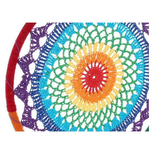 Dream Catcher Dekodonia Multicolour Cotton Feather (27 x 70 cm) Dekodonia