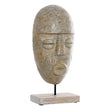 Decorative Figure Dekodonia Metal Bamboo Mask (20 x 10 x 44 cm) Dekodonia