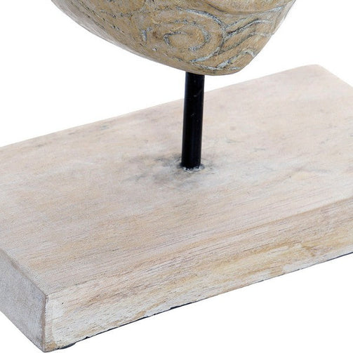 Decorative Figure Dekodonia Metal Bamboo Mask (20 x 10 x 44 cm) Dekodonia