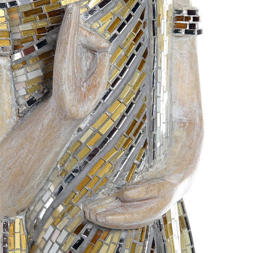 Decorative Figure Dekodonia Bamboo Crystal Buddha (24 x 10 x 100 cm) Dekodonia
